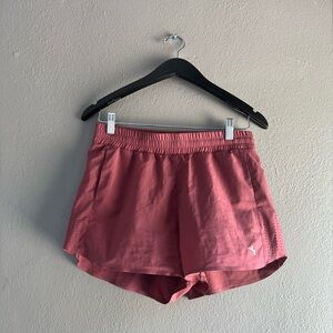 JoyLab everyday short with liner and slides pockets Berry Red Size Small